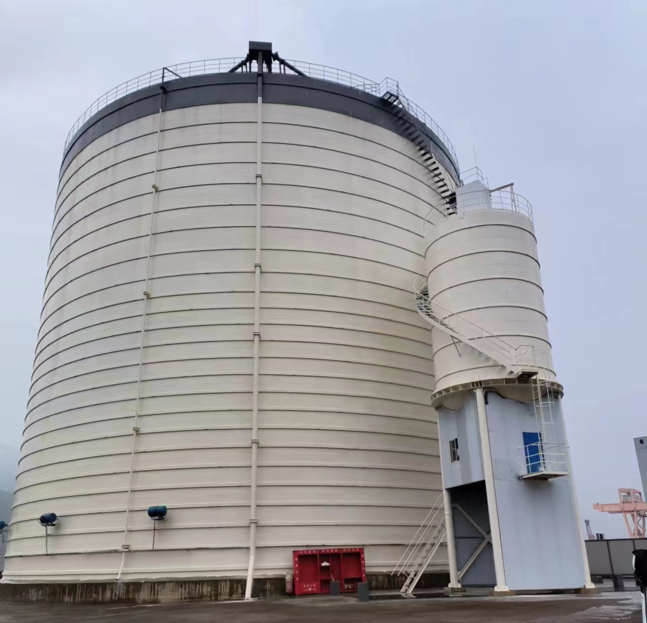 丛台10万吨水泥钢板库